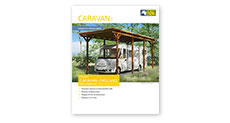 Brochure Carport Bois EMSLAND CARAVAN 4040 x 8460mm