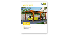Brochure Carport Bois EMSLAND 4040 x 6040mm