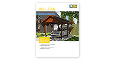 Brochure Carport Bois WALLGAU 3800 x 5000mm