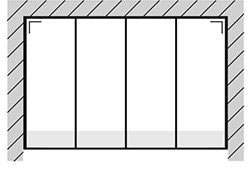 Schema n°4 de la Configuration Standard de la Toiture de Véranda Climalux