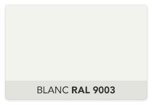 Blanc RAL 9003