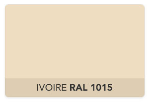 Ivoire RAL 1015