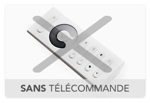 Sans télécommande