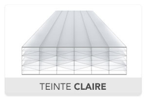 Plaque Polycarbonate 32mm TOP-X11 Clair