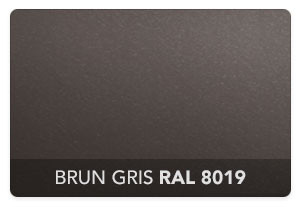 Brun Gris RAL 8019 Satiné