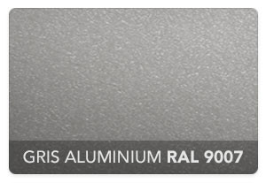 Gris Aluminium RAL 9007 Structuré