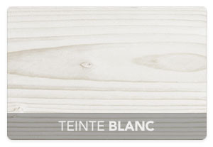 Teinte Blanc (Finition Autoclave Lazurée)