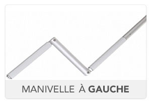 Manivelle à gauche