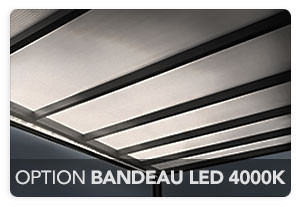 Option Bandeau LED 4000K  (sans Télécommande)