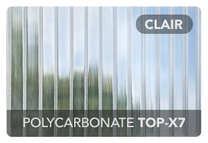 Polycarbonate 32mm TOP-X7 Clair