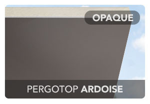 Plaque 32mm PERGOTOP ACOUSTIC Blanc/Blanc
