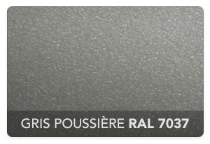 Gris Poussière RAL 7037 Structuré