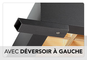 Avec    Déversoir à Gauche