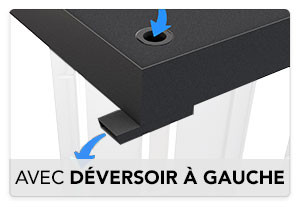 Avec Déversoir à Gauche