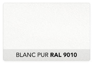 Blanc Pur RAL 9010 Structuré