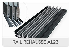 Rail Rehaussé AL23