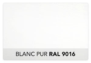 Blanc 9016 RAL Satiné