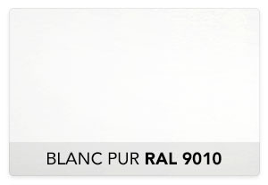Blanc Pur RAL 9010 Brillant