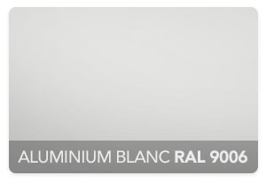 Aluminium Blanc RAL 9006