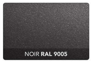 Noir RAL 9005 Sablé
