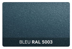 Bleu RAL 5003 Sablé