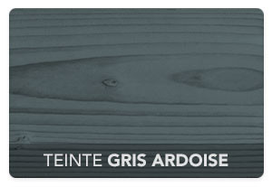 Teinte Gris Ardoise (Finition Autoclave Lazurée)