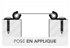 Pose en applique