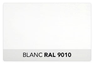 Blanc Pur RAL 9010 Lisse