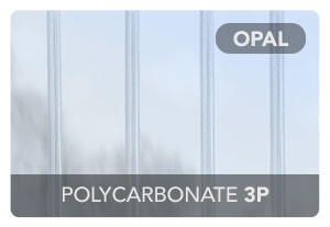 Polycarbonate 16mm 3P Opal