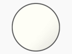 Picto du Coloris Standard Blanc CliKIT 9016 Lisse