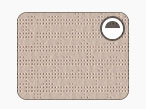 Picto de la Toile Beige sablé 96-2135