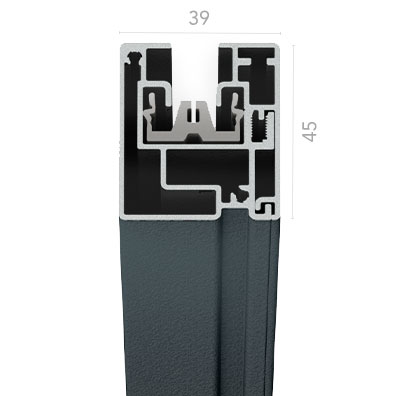 Photo de la Coulisse de guidage à zip