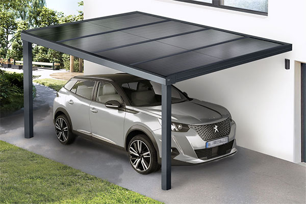 Photo d'un Carport Solaire SOFTLINE