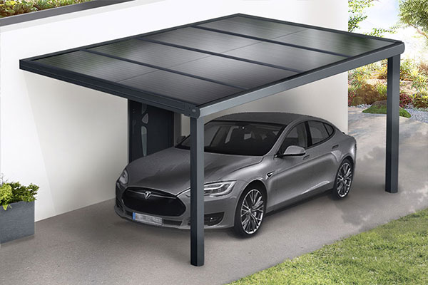 Photo d'un Carport Solaire SOFTLINE