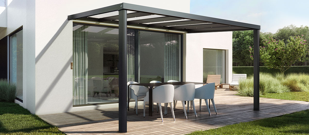 Photo d'une Pergola Aluminium CLIMALUX