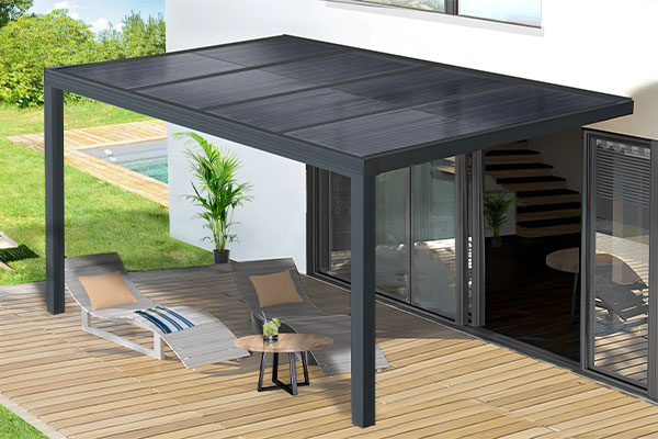 Photo d'une Pergola Solaire HORIZON