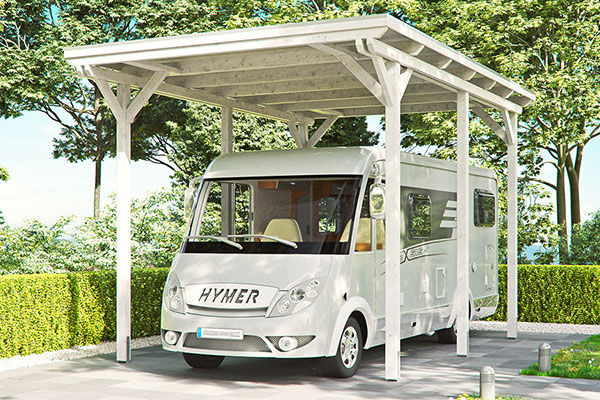 Photo d'un Carport Bois EMSLAND Caravan