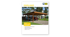 Brochure Carport Bois  EMSLAND XL 6130 x 8460mm