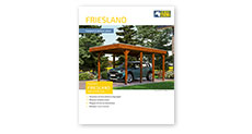 Brochure Carport Bois FRIESLAND 3140 x 5550mm