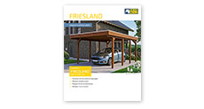 Brochure Carport Bois FRIESLAND 3970 x 5550mm