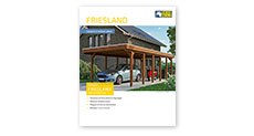 Brochure Carport Bois FRIESLAND 3970 x 8600mm