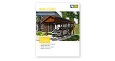 Brochure Carport Bois WALLGAU 3800 x 6000mm