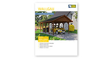 Brochure Carport Bois WALLGAU 4300 x 7500mm