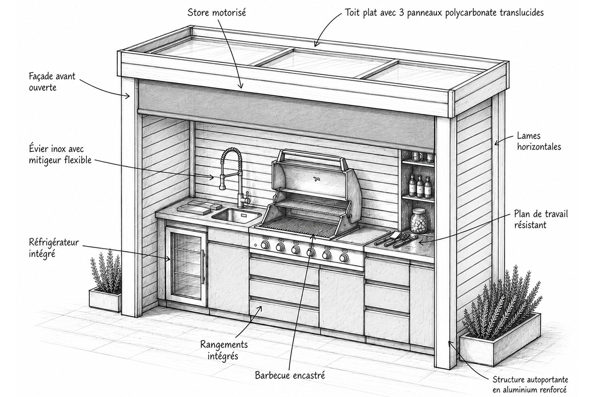 Dessin d'illustration du SMOKEBOX Essentiel