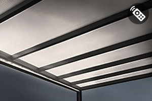 Option Ruban LED 4000K (avec Télécommande)