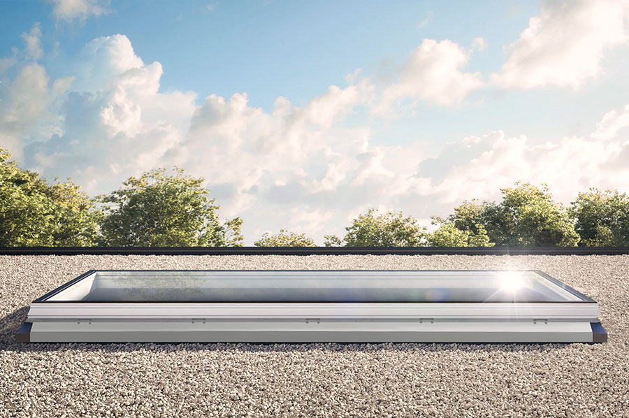 Zoom sur la Fenêtre de Toit Plat iWINDOW2 Fixe