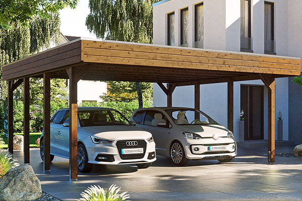 Vignette des Carports Bois