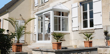 Photo d'un sas d'entrée