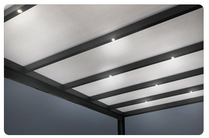 Photo du Bandeau de lumières LED pour Pergola