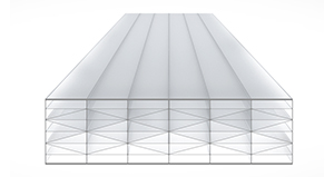 Schema du Polycarbonate 32mm Clair